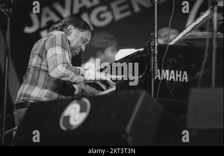 Horace Silver, North Sea Jazz Festival, Niederlande, 1994. Stockfoto