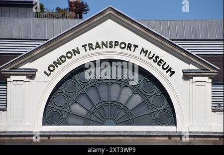 London, Großbritannien. August 2024. London Transport Museum in Covent Garden. Quelle: Vuk Valcic / Alamy Stockfoto