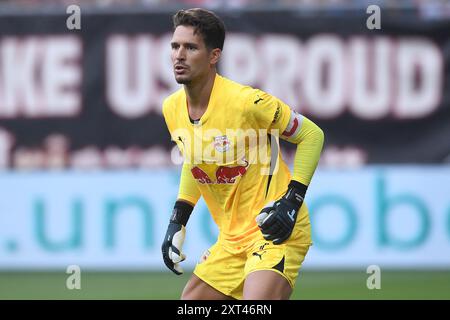 Enschede, Deutschland. August 2024. Fussball UEFA Champions League Qualifikation 3. Runde FC Twente - FC Salzburg am 13.08.2024 im Stadion de Grolsch Veste in Enschede Janis Blaswich ( Salzburg ) Foto: Revierfoto Credit: ddp Media GmbH/Alamy Live News Stockfoto
