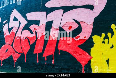 Protest by Art, Bild aufgenommen am 10. August 2024 Stockfoto