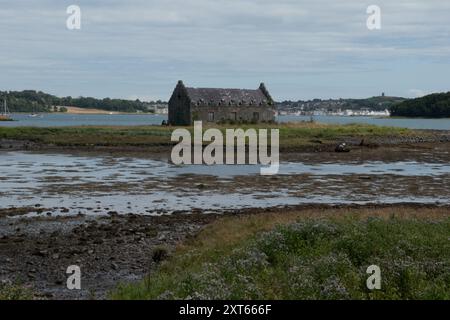 Bootshaus in Castle Ward, County Down, Nordirland Stockfoto