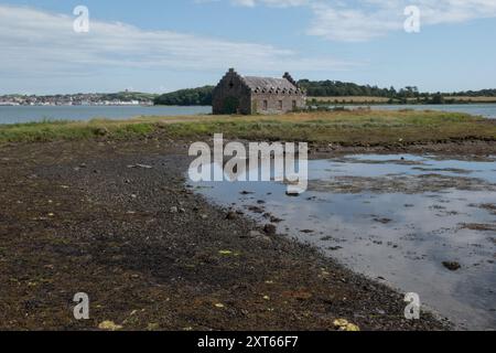 Bootshaus, Strangford Lough, County Down, Nordirland Stockfoto