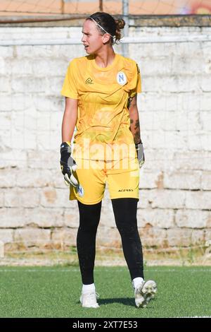 Cisterna Di Latina, Italien. August 2024. Bacic Doris von Neapel wurde während des Freundschaftsspiels zwischen Roma-Frauen und Napoli-Frauen im Domenico-Bartolani-Stadion gesehen. Endergebnis Roma Women 1: 0 Napoli Women (Foto: Mattia Vian/SOPA Images/SIPA USA) Credit: SIPA USA/Alamy Live News Stockfoto