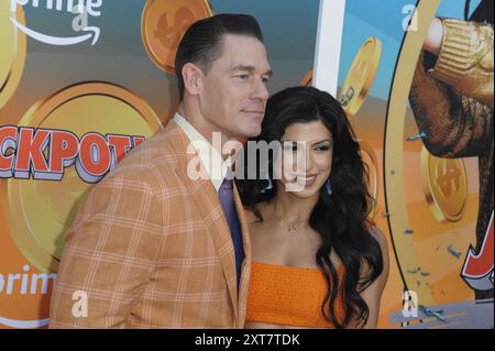 CA. 13. August 2024. John Cena, Shay Shariatzadeh bei der Ankunft für DEN JACKPOT! Premiere, TCL Chinese Theatre, Los Angeles, CA, 13. August, 2024. Quelle: Elizabeth Goodenough/Everett Collection/Alamy Live News Stockfoto