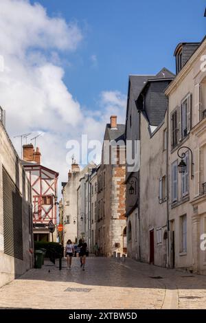 Alte Gebäude, Orleans, Centre Val de Loire, Frankreich, Europa Stockfoto