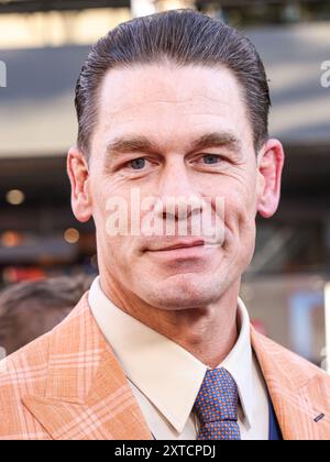 Hollywood, Usa. August 2024. HOLLYWOOD, LOS ANGELES, KALIFORNIEN, USA - 13. AUGUST: John Cena kommt zur Los Angeles Premiere von Amazon MGM Studios' 'Jackpot!' Am 13. August 2024 im TCL Chinese Theatre IMAX in Hollywood, Los Angeles, Kalifornien, USA. (Foto: Xavier Collin/Image Press Agency) Credit: Image Press Agency/Alamy Live News Stockfoto