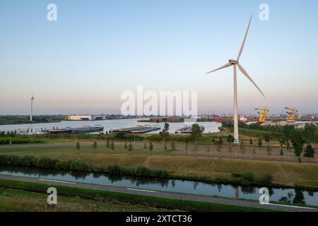 Amsterdam Westpoort Kohle- und Benzinlager Stockfoto