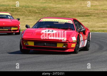 Gary Culver, Ferrari 328 GTB, Festival Italia, Superformance Ferrari Club Classic Series, aus dem Ferrari Club von Großbritannien, zwei zwanzig Minuten ra Stockfoto