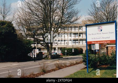 ST. RICHARDS HOSPITAL, CHICHESTER, WEST SUSSEX, 1996 PIC MIKE WALKER 1996 Stockfoto