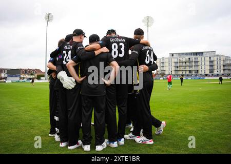 Bristol, Großbritannien, 14. August 2024. Während des Metro Bank One-Day-Cup-Spiels zwischen Gloucestershire und Leicestershire treffen sich Gloucestershire. Quelle: Robbie Stephenson/Gloucestershire Cricket/Alamy Live News Stockfoto