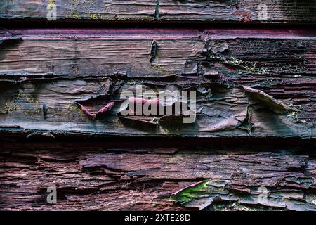 Alte, rostige Eisenbahnteile. Stockfoto