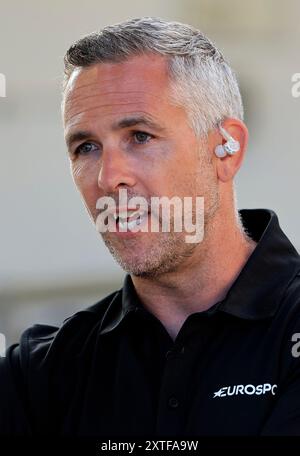 Scott Nicholls während des Rowe Motor Oil Premiership Matches zwischen Belle Vue Aces und King's Lynn Stars im National Speedway Stadium, Manchester am Montag, den 12. August 2024. (Foto: Eddie Garvey | MI News) Credit: MI News & Sport /Alamy Live News Stockfoto