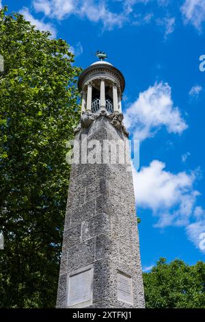 Das Mayflower Memorial, Southampton, Hampshire, England, Vereinigtes Königreich, GB Stockfoto