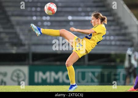 Wien, Österreich. August 2024. Wien, Österreich, 14. August 2024: Magdalena Rukavina (22 erster Wiener FC) im Einsatz während des Admiral Frauen Bundesliga Matches Wien gegen Österreich Wien Tom Seiss/SPP (Tom Seiss/SPP) Credit: SPP Sport Press Photo. /Alamy Live News Stockfoto