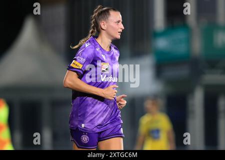 Wien, Österreich. August 2024. Wien, Österreich, 14. August 2024: Virginia Kirchberger (13 Österreich Wien) während des Admiral Frauen Bundesliga Matches Wien gegen Österreich Wien Tom Seiss/SPP (Tom Seiss/SPP) Credit: SPP Sport Press Photo. /Alamy Live News Stockfoto