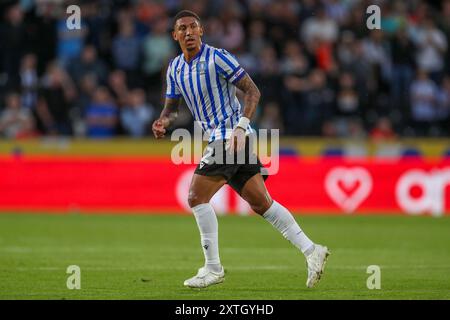 Sheffield Wednesday Verteidiger Liam Palmer (2) während des Spiels Hull City FC gegen Sheffield Wednesday FC Carabao Cup Runde 1 im MKM Stadium, Hull, England, Großbritannien am 14. August 2024 Credit: Every Second Media/Alamy Live News Stockfoto