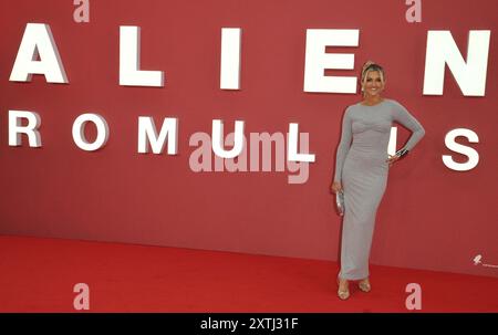 London, Großbritannien. August 2024. Ashley Roberts bei der britischen Gala-Vorführung „Alien: Romulus“, Cineworld Leicester Square, Leicester Square, am Mittwoch, den 14. August 2024 in London, England, Großbritannien. CAP/CAN © CAN/Capital Pictures Credit: Capital Pictures/Alamy Live News Stockfoto