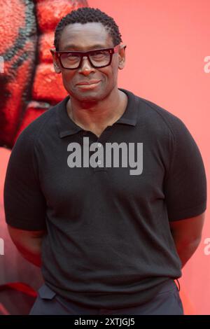 London, Großbritannien. August 2024. Im Bild: David Harewood nimmt an der britischen Gala von Alien:Romulus in Cineworld, Leicester Square, Teil. Quelle: Justin Ng/Alamy Live News Stockfoto