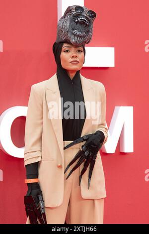 London, Großbritannien. August 2024. Im Bild: Chanel Williams nimmt an der britischen Gala von Alien:Romulus in Cineworld, Leicester Square, Teil. Quelle: Justin Ng/Alamy Live News Stockfoto