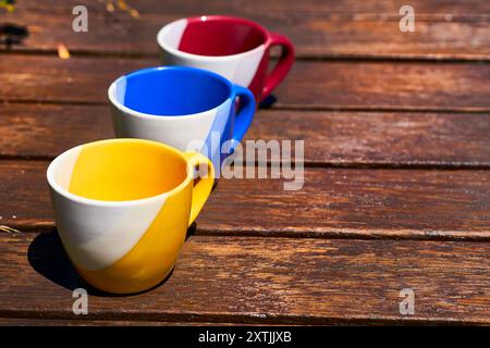 Stellen Sie die Arbeit oder Bewegung ein, um sich zu entspannen, sich zu erfrischen oder Kraft wiederherzustellen. Stockfoto