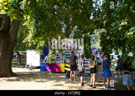 Der Jahrmarkt in Loretto, Burgenland, 15. August 2024 Stockfoto