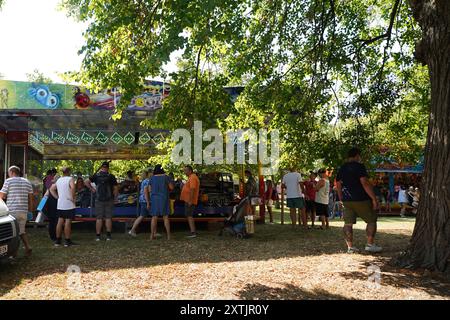 Der Jahrmarkt in Loretto, Burgenland, 15. August 2024 Stockfoto