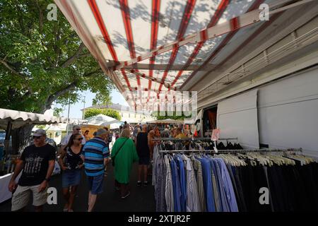 Der Jahrmarkt in Loretto, Burgenland, 15. August 2024 Stockfoto