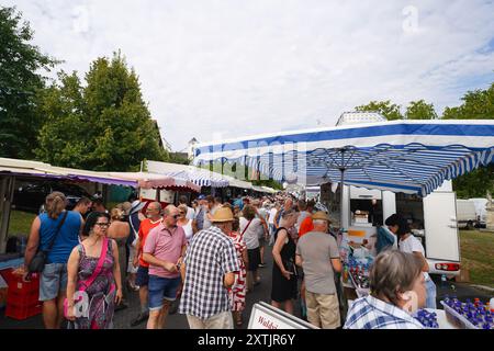 Der Jahrmarkt in Loretto, Burgenland, 15. August 2024 Stockfoto