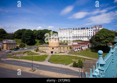 Das Rotunda Museum in Scarbourgh wurde speziell für geologische Funde gebaut Stockfoto