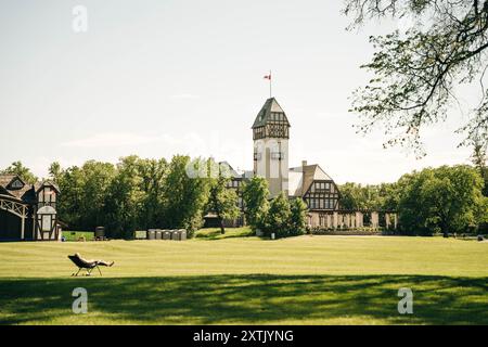 Winnipeg, Manitoba, Kanada - Oktober 2022 der Pavilion WAG im Assiniboine Park. Hochwertiges Foto Stockfoto