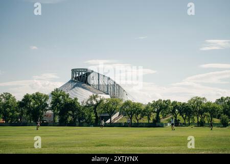 Winnipeg, Manitoba, Kanada - Oktober 2022 der Pavilion WAG im Assiniboine Park. Hochwertiges Foto Stockfoto