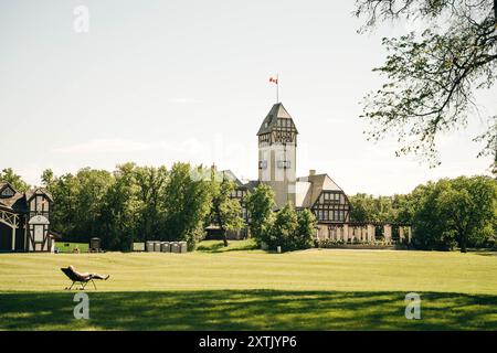 Winnipeg, Manitoba, Kanada - Oktober 2022 der Pavilion WAG im Assiniboine Park. Hochwertiges Foto Stockfoto