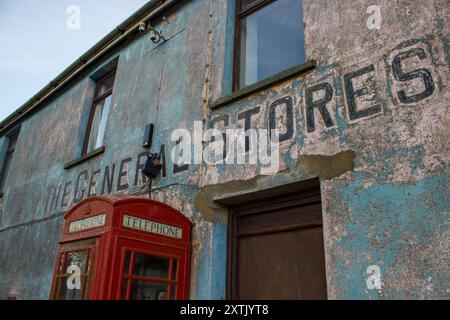 Die General Stores schließen sich, Mathry, Northern Pembrokeshire, Wales Stockfoto