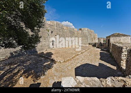 Schloss Porto Palermo von innen Stockfoto