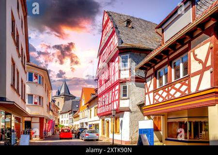 Altstadt von Meisenheim, Deutschland Stockfoto