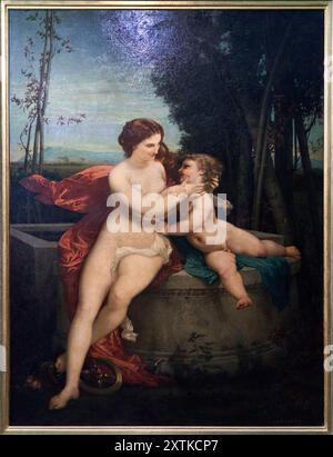 Paul Baudry (La Roche-sur-Yon 1828 - Paris 1886), La Fortune et le jeune enfant, 1857, Musée d'Orsay, Paris, Frankreich Stockfoto