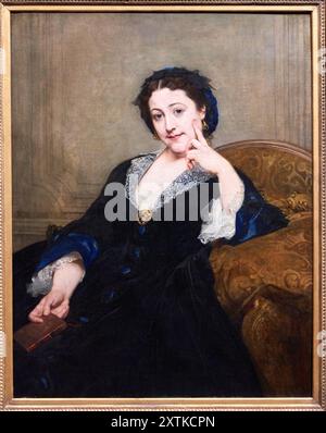 Paul Baudry (La Roche-sur-Yon 1828 - Paris 1886), Madeleine Brohan, 1860, Musée d'Orsay, Paris, Frankreich Stockfoto