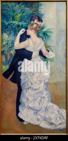 Pierre Auguste Renoir (Limoges 1841 - Cagnes-sur-Mer 1919), Danse à la ville, 1883, Musée d'Orsay, Paris, Frankreich Stockfoto