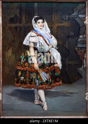 Edouard Manet (Paris 1832 - Paris 1883), Lola de Valence, 1862, Musée d'Orsay, Paris, Frankreich Stockfoto