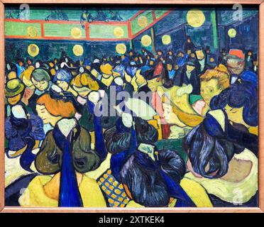 Vincent Van Gogh (Groot Zundert (Pays-Bas) 1853 - Auvers-sur-Oise 1890), La Salle de danse à Arles, 1888, Musée d'Orsay, Paris, Frankreich Stockfoto