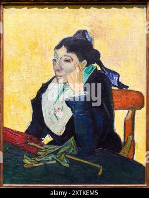 Vincent Van Gogh (Groot Zundert (Pays-Bas) 1853 - Auvers-sur-Oise 1890), The Arlésienne, 1888, Musée d'Orsay, Paris, Frankreich Stockfoto