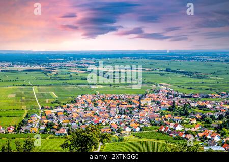 Hambach, Deutsche Weinstraße, Deutschland Stockfoto