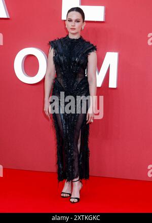 London, Großbritannien. August 2024. Cailee Spaeny nimmt am Gala-Event Alien: Romulus UK im Londoner Leicester Square Teil. Quelle: SOPA Images Limited/Alamy Live News Stockfoto