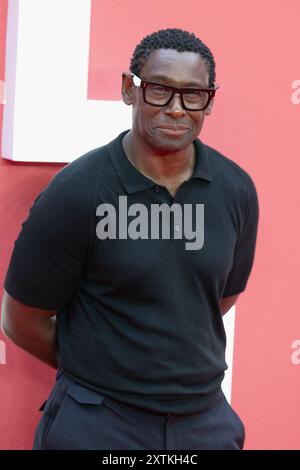 London, Großbritannien, 14. August 2024. David Harewood nimmt am 14. August 2024 am Alien Romulus UK Gala Event in Cineworld, Leicester Square, in London, England, Teil. Quelle: S.A.M./Alamy Live News Stockfoto