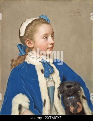 Maria Frederike van Reede-Athlone, 1755, von Jean-Etienne Liotard Stockfoto