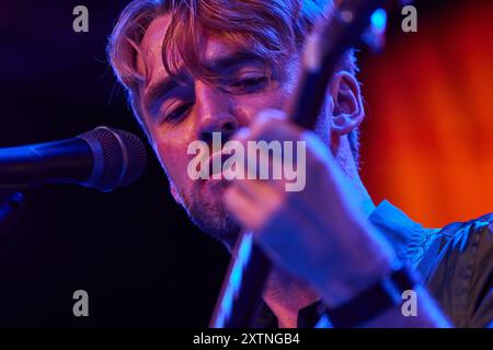 Kiefer Sutherland Konzert in Lincoln Drill Hall, Lincoln, Großbritannien. August 2024. Quelle: Phil Crow/Alamy Live News Stockfoto