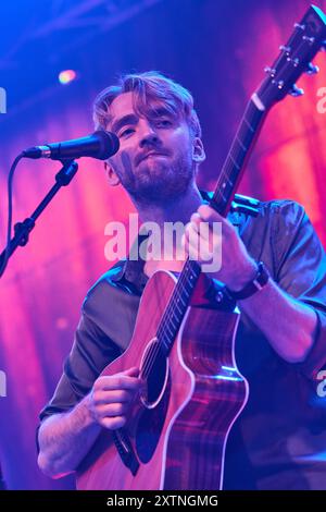 Kiefer Sutherland Konzert in Lincoln Drill Hall, Lincoln, Großbritannien. August 2024. Quelle: Phil Crow/Alamy Live News Stockfoto