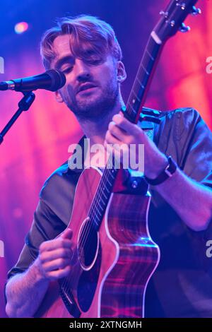 Kiefer Sutherland Konzert in Lincoln Drill Hall, Lincoln, Großbritannien. August 2024. Quelle: Phil Crow/Alamy Live News Stockfoto