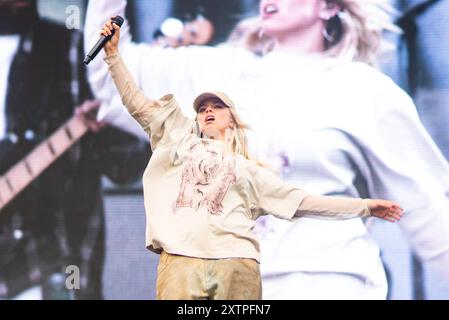 San Francisco, USA. August 2024. Reneé Rapp Credit: Imagespace/Alamy Live News Stockfoto