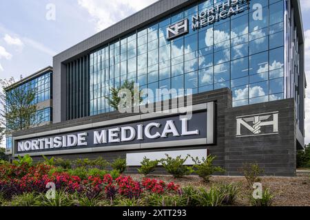 Northside Medical Building in Buford, Georgia, in der Nähe von Atlanta. (USA) Stockfoto